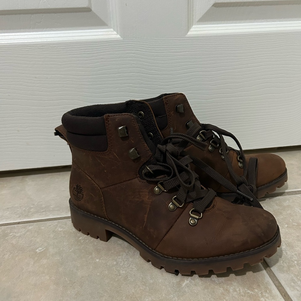 Timberland Women’s Ellendale Hiking Boots in Brown